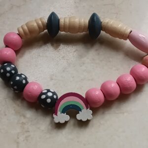 Pulsera limpiapipa Arcoíris