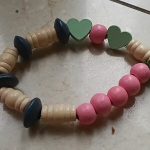 Pulsera limpiapipa corazón